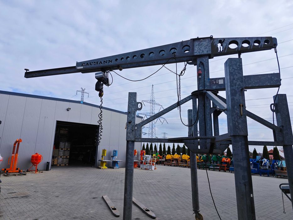 Mini Kran dźwig żuraw BAUMANN GOLIAT IV wciągarka STEIN REX
