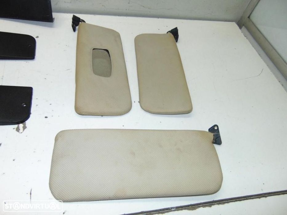 Citroen 2CV6 guarnições das portas em plástico