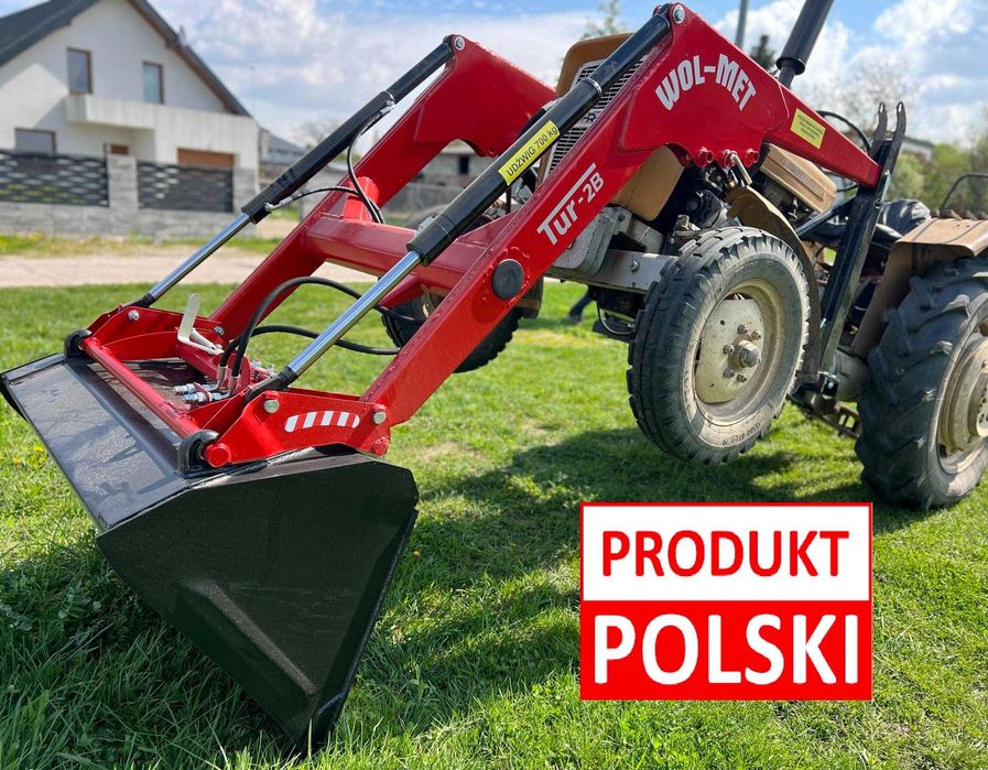 PROMOCJA-Ładowacz czołowy WOLMET 2B euro ramka-DOSTAWA pod adres-MONTAŻ tur c330 tur c360 tur ursus tur zetor 5011 ZETOR 7011