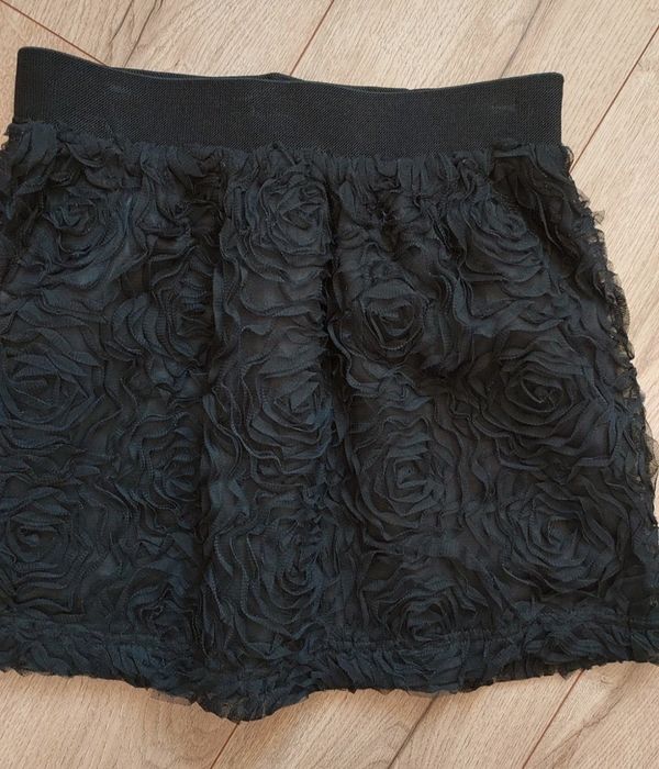Reserved spódnica 3D czarna, rozm. 36