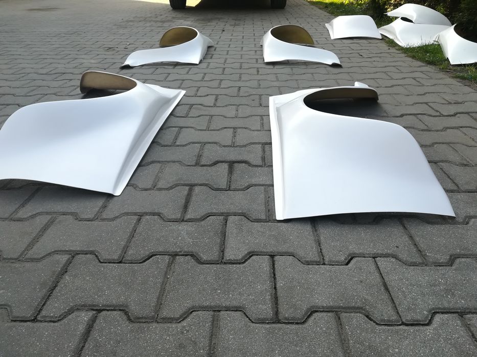 Fiat 126p poszerzenia nadkoli, tuning nadwozia