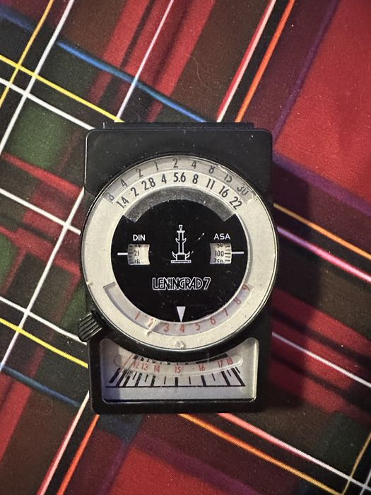 Leningrad 7 - świetomierz Light Meter Światłomierz