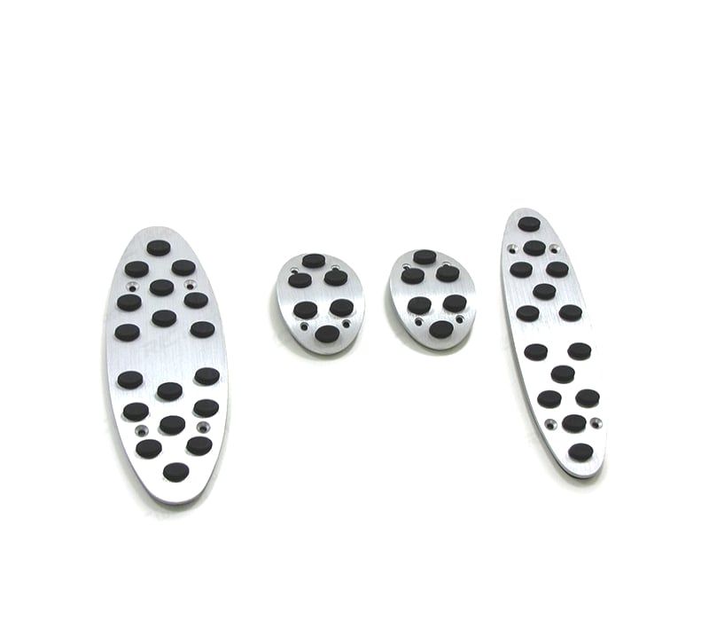 KIT CONJUNTO PEDAIS MINI COOPER R50 R53 R55 R56 R57 01- MANUAL ALUMÍNIO