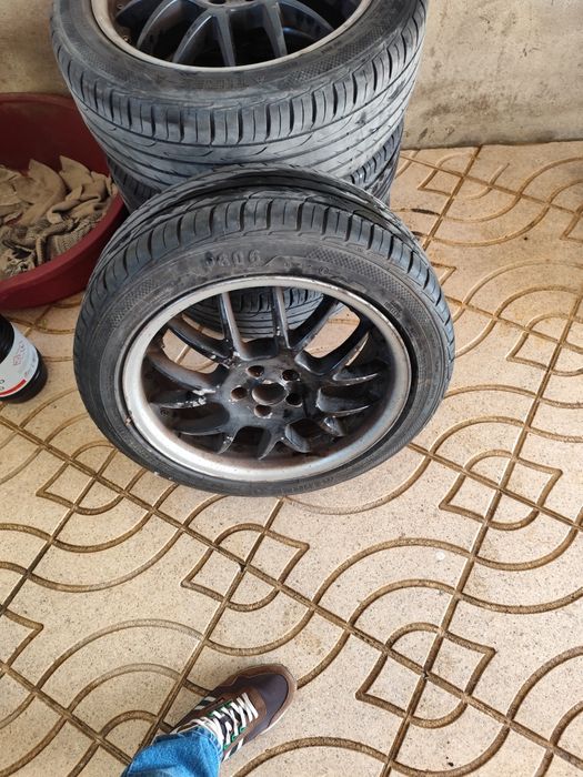 Jantes 17 com pneus seminovos