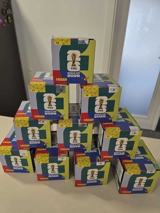 Cromos Mundial Fifa 2026  - €0.20 por Cromo - Complete já a caderneta - envios diários