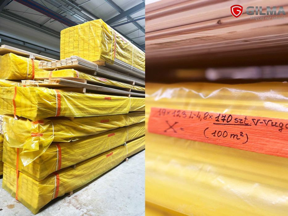 Boazeria, podbitka (Szwecja) gr 19mm x 123 - 54,12 zł brutto/m2