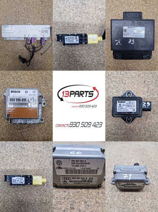Diversos Modulos Eletronicos Caixas Fusiveis Audi