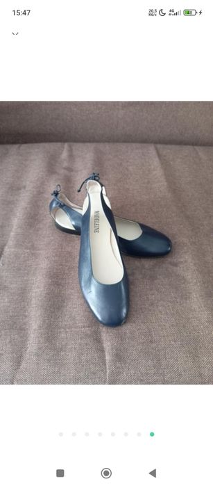 Шкіряні балетки Medeleine 39