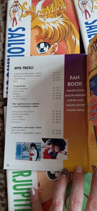 Sailor Moon  / Czarodziejka z Księżyca FAN BOOK 1999rok