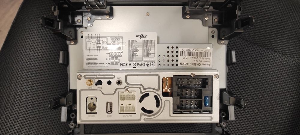 Штатна магнітола Gazer CM5510-J200N Toyota LC 200 (J200N)