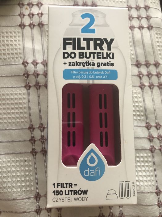 Dwa wymienne filtry Dafi
