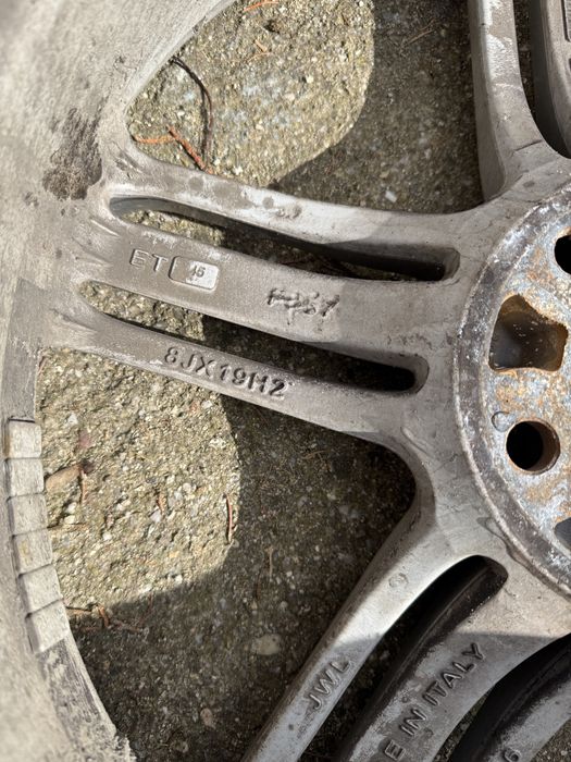 Felgi aluniniowe AUDI A6 A8 A7 C7 D4 19 ET45 8JX19H2 Uszkodzone