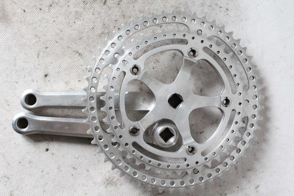 PIĘKNA korba rowerowa ZEUS spain kwadrat lata 70/80' eroica da7