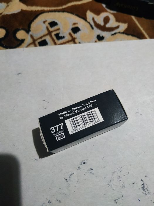 Батарейки Maxell 377/AG-4/sr626sw/Новые.