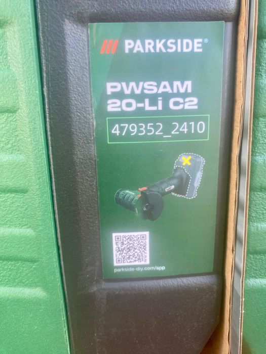 Serra recortes Parkside 20v