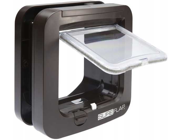 Drzwiczki wahadłowe SureFlap 21x21 cm brązowe - UŻYWANE