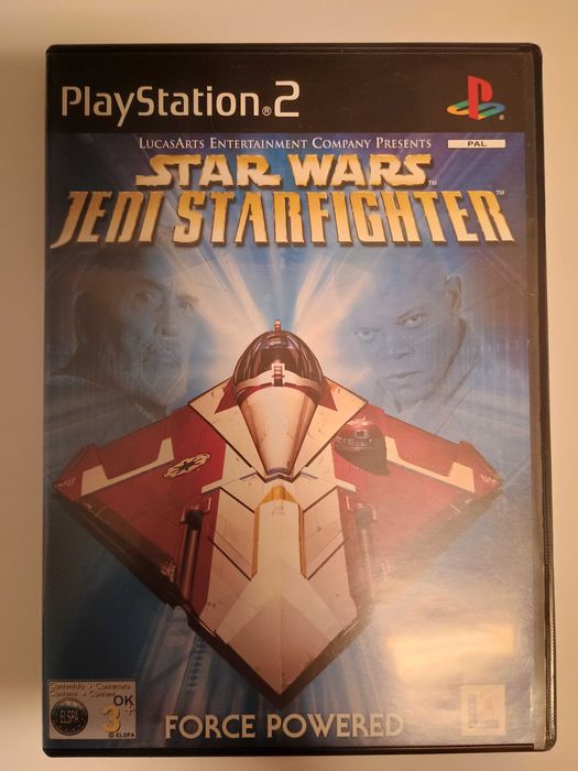 Star Wars Jedi Starfighter PS2 PlayStation 2 angielska komplet
