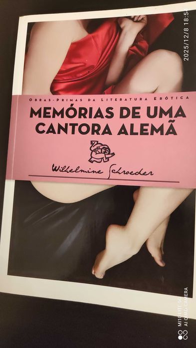 Memórias de uma Cantora Alemã - Wilhelmine Schroeder - portes grátis