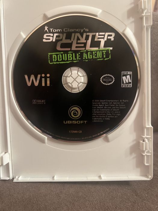 Nintendo Wii Tom Clancy's Splinter Cell: Double Agent