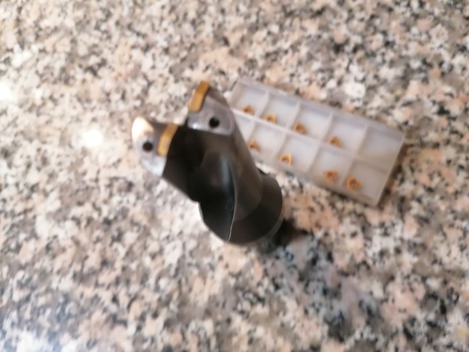 Wiertło wnt na płytki wymienne fi 23.  Tokarka,  frezarka cnc + Płytki