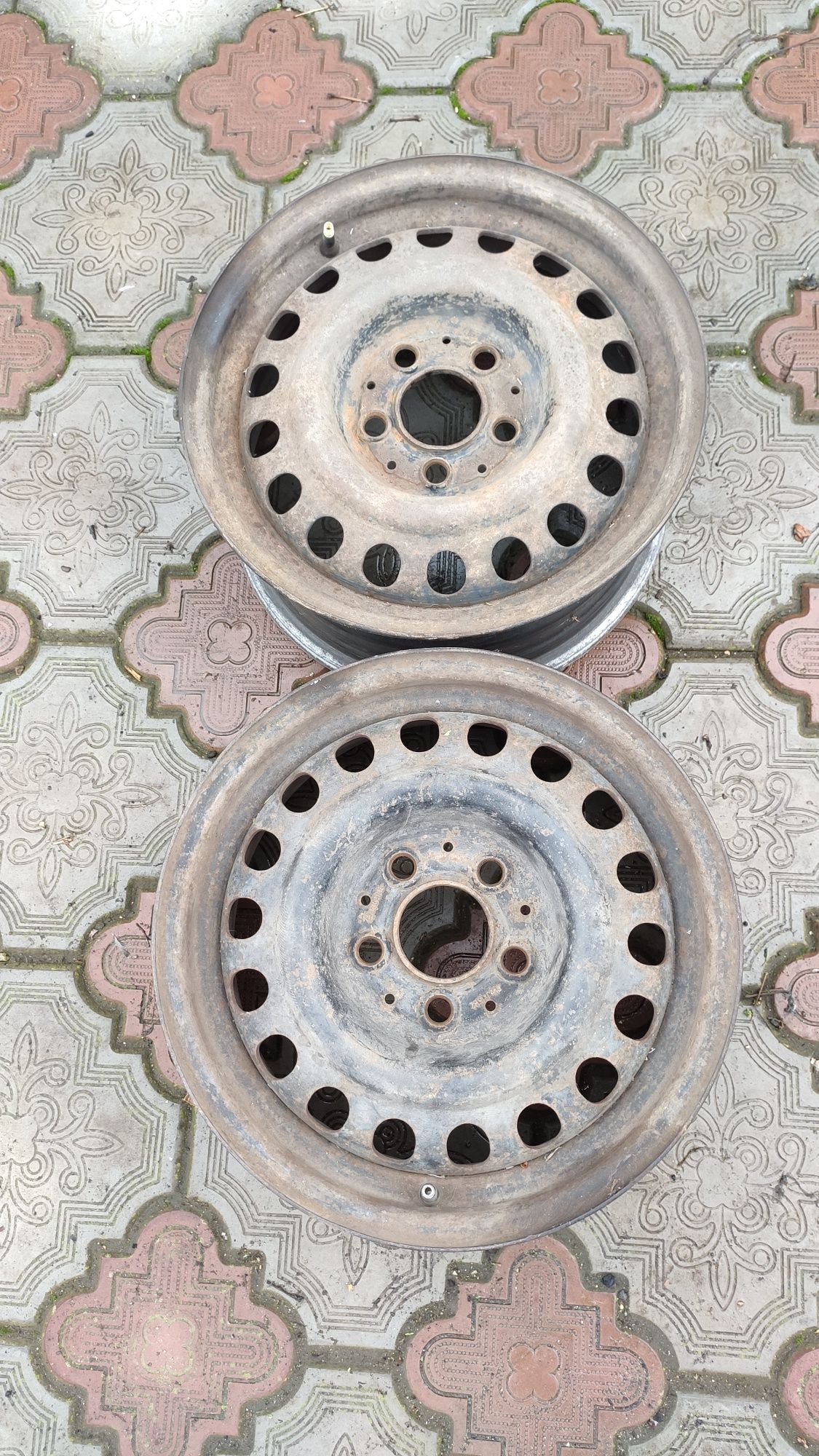 ДИСКИ железные R15 (5×112) MERCEDES W124, VOLKSWAGEN Passat, Opel: 370 ...