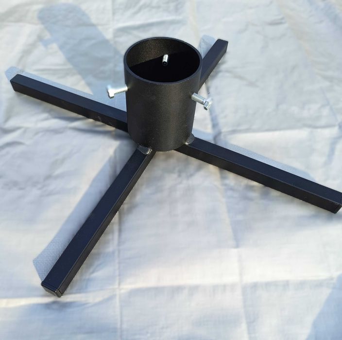 NOWY Stojak choinkowy POJEMNIK na wodę LOFT CZARNY metalowy stabilny