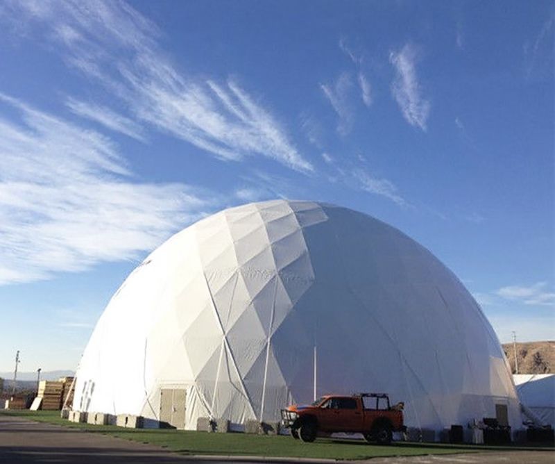 Aluguer de Infraestruturas Circulares  Dome- Solução Premium para Eventos de Grande Escala