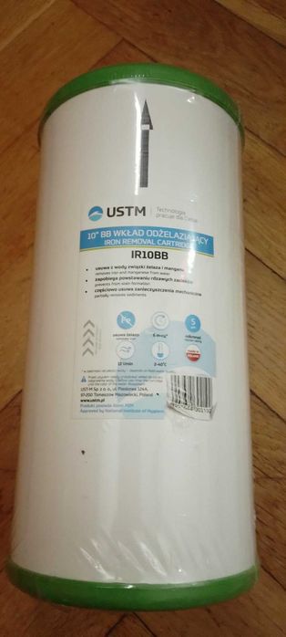 Wkład odżelaziający USTM 10"bb