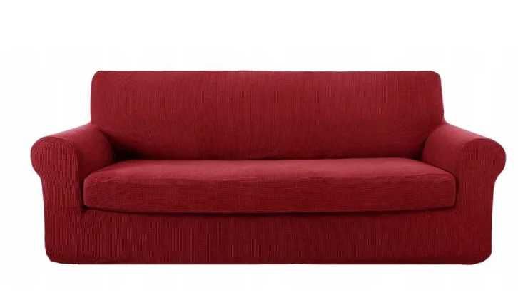 Pokrowiec na sofę (kanapę) Deconovo czerwony