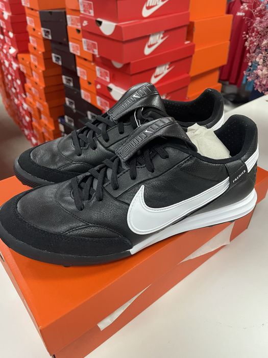 Сороконіжки Nike Premier III TF (нат.шкіра) HM0283-001 роз.40-47  Оригінал!