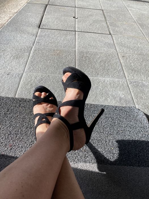 Sandalias Prof salto alto