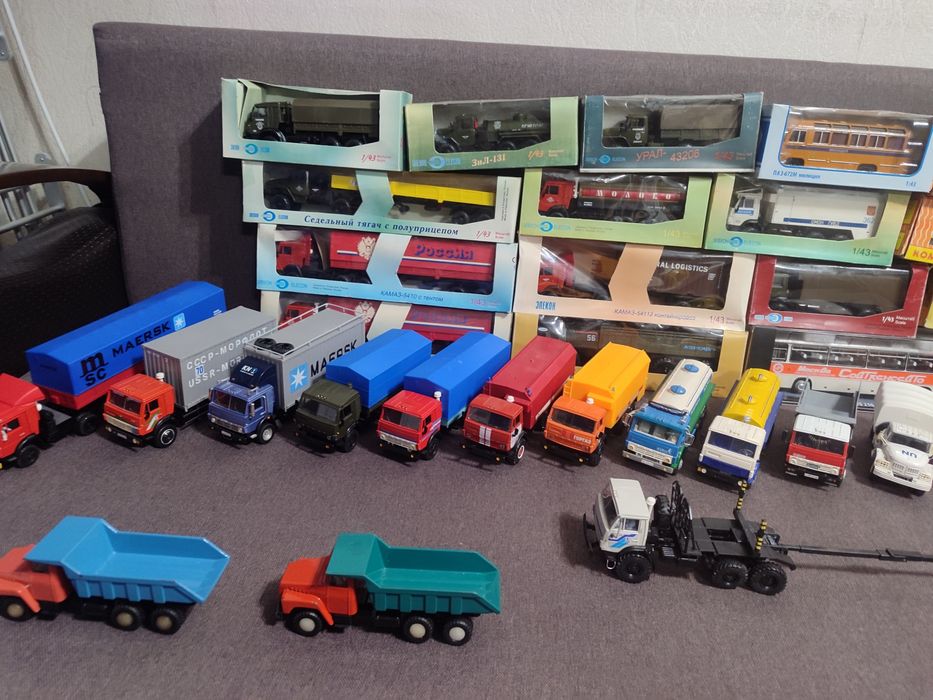 Модели грузовиков 1:43 СССР