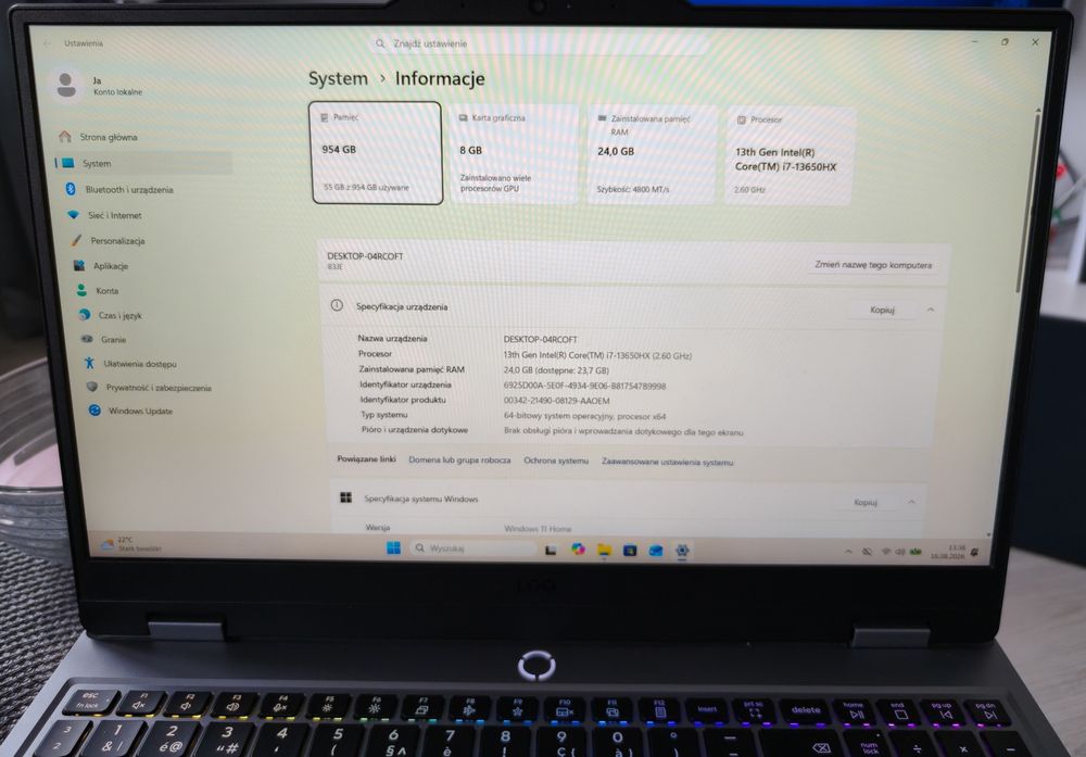 Lenovo LOQ 15IRX10 RTX5070