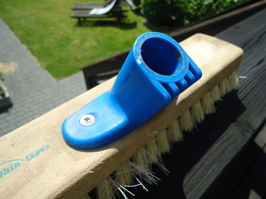 Szczota szczotka naturalne włosie do zamiatania sprzątania