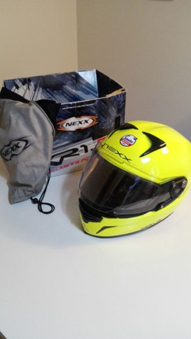 Capacete Nexx XR1R Neon Yellow Tamanho S