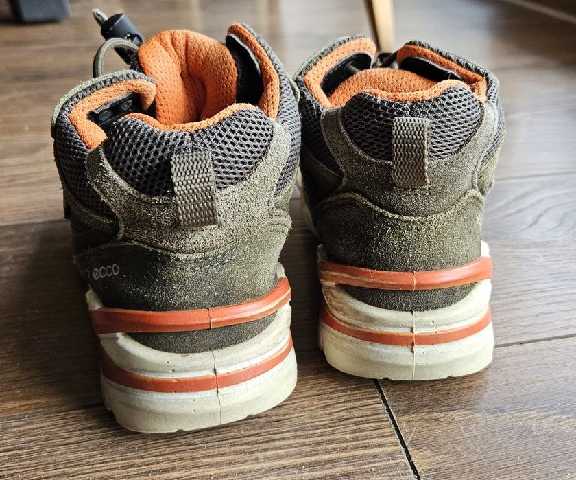 Skórzane buty Ecco Goretex