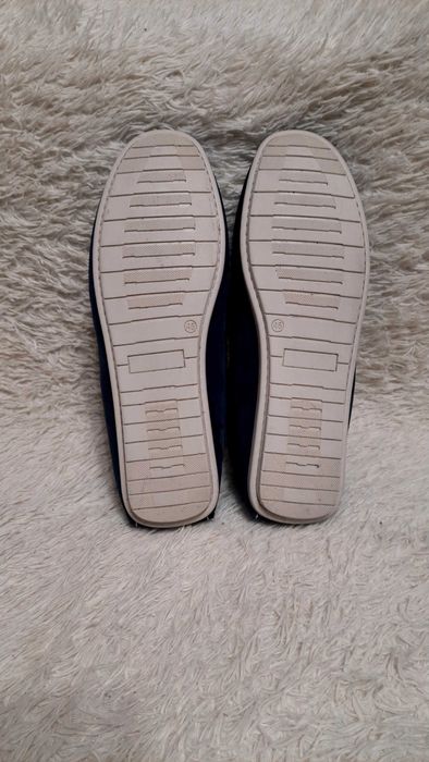 AM SHOE COMPANY (46р) шкіряні мокасини супер абсолютно нові .