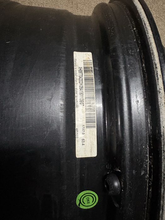 3 Jantes 17’’ OZ Passion 4x108  4x100