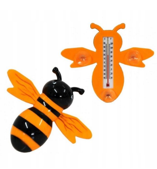 Термометр оконный, уличный градусник Пчёлка, Лягушка, Солнышко, Котик