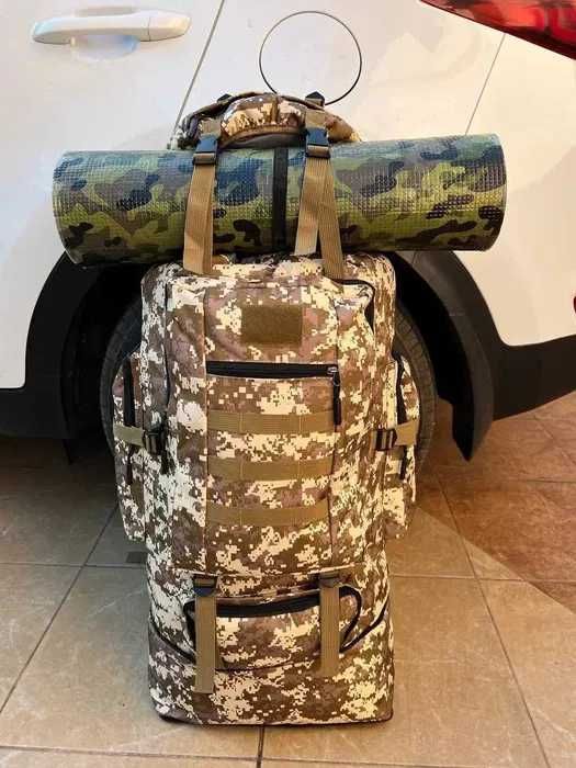 Військовий рюкзак 80-100л тактичний рюкзак з розширенням міцний рюкзак