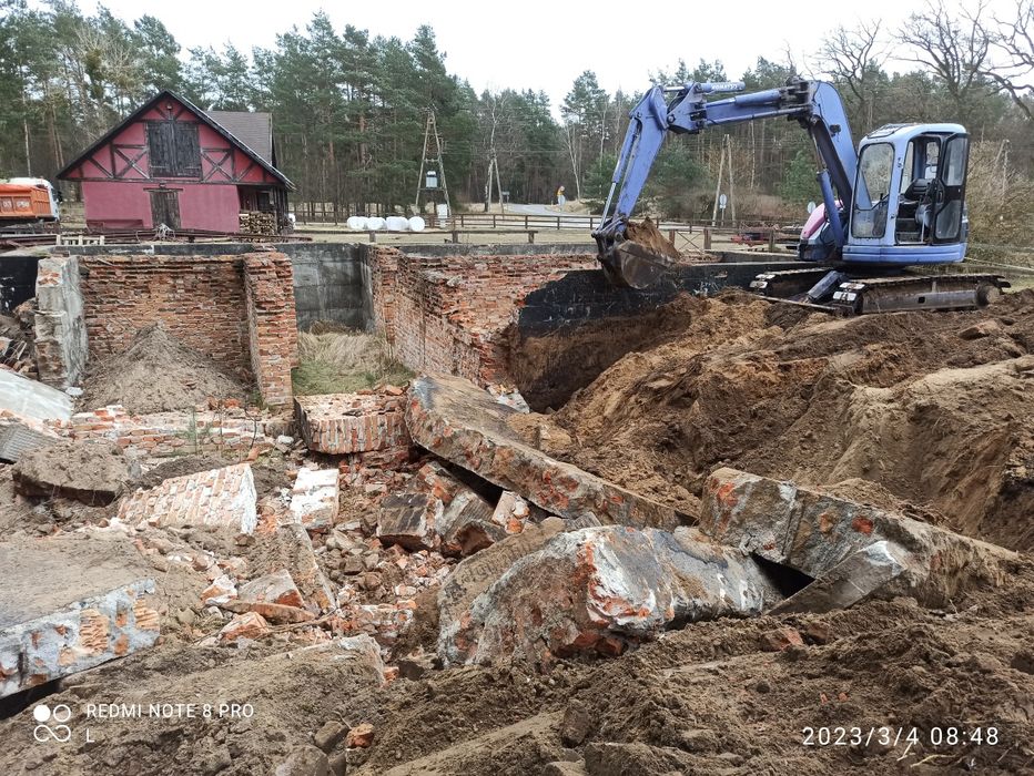 Rozbiórki , wyburzenia, wywóz gruzu