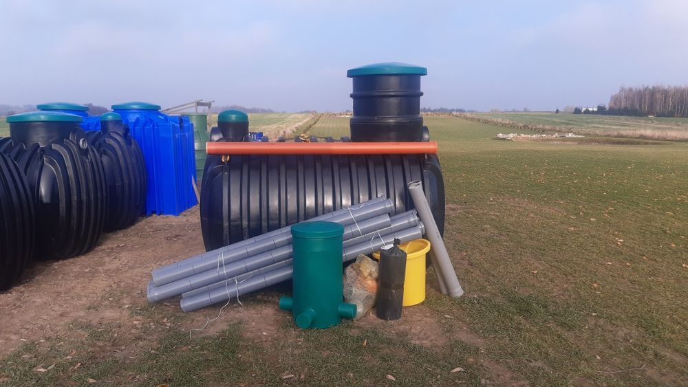 Przydomowa oczyszczalnia ścieków 3m3 dla 4-6 osób, szambo eko 3m3