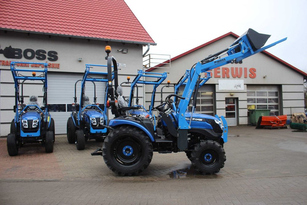 OFERTA SPECJALNA!!! Mini Traktorek Solis 26 HST 4WD + Ładowacz czołowy STD