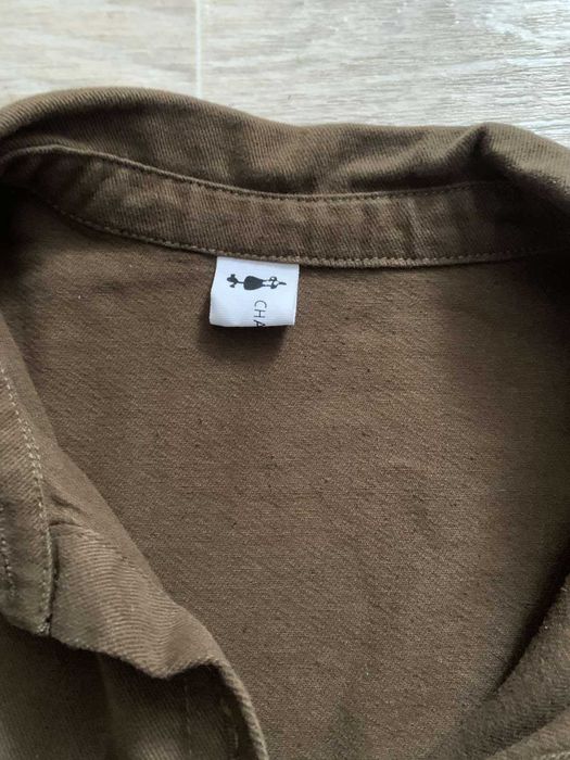 Стильна укорочена сорочка