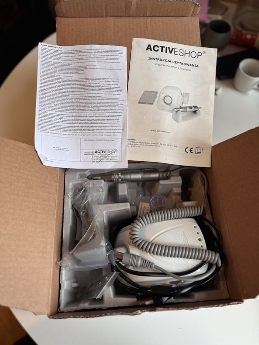 Frezarka do paznokci Saeyang Marathon 3 Champion + głowica H200