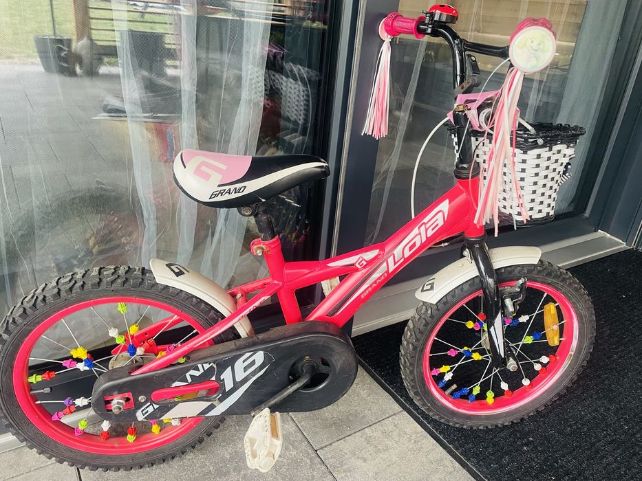 Rower dla dziewczynki