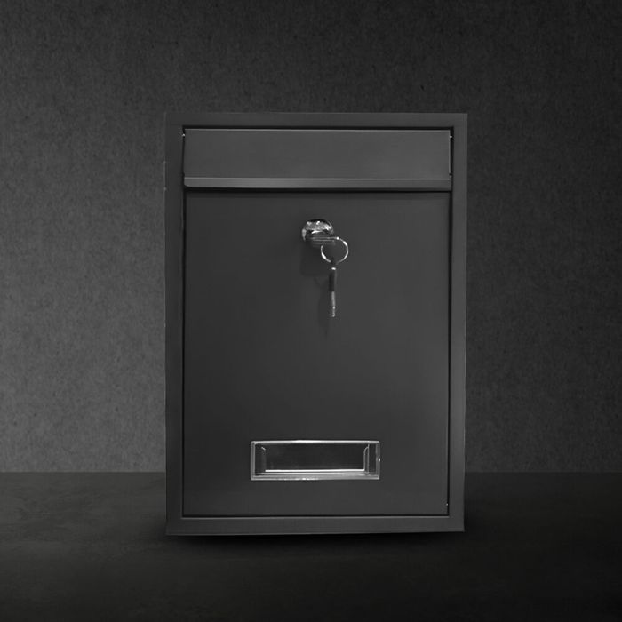 Skrzynka pocztowa na listy LET-BOX01 czarny mat