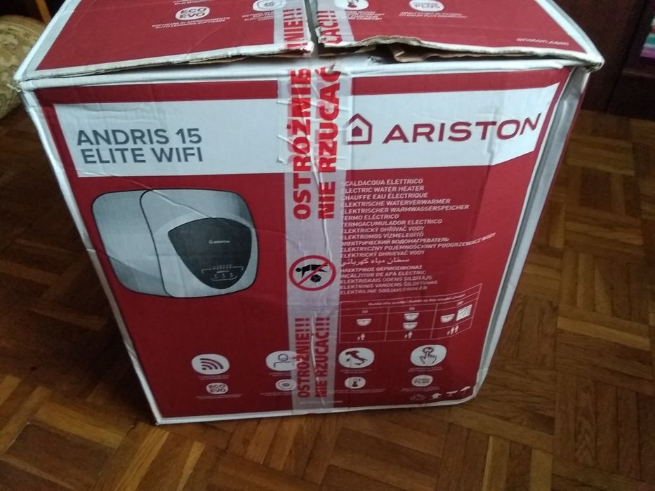 Bojler Podgrzewacz Wody Elektryczny Ariston 15L  Wifi  Nadumywalkowy