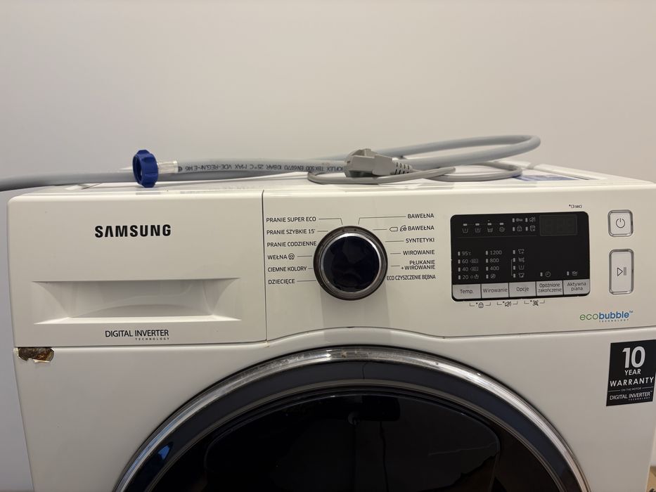 Pralka Samsung EcoBubble uszkodzona