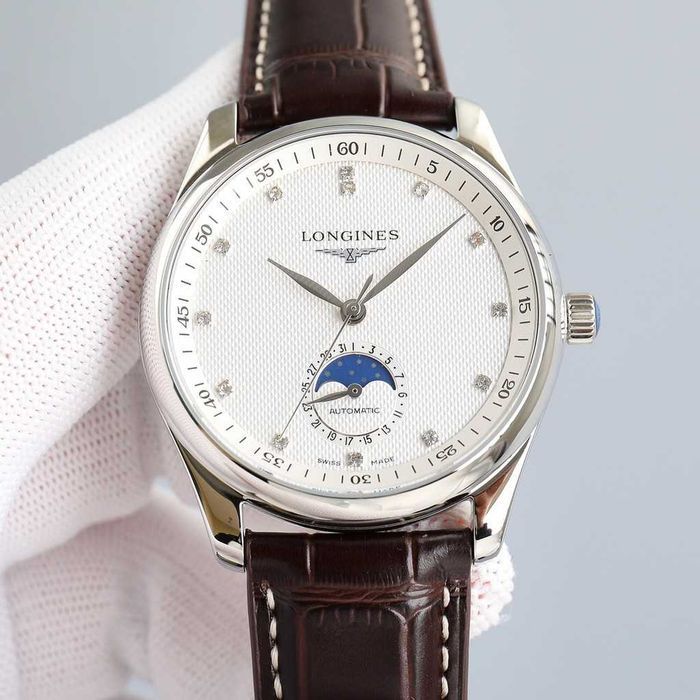 Годинник автоматичний Longines L2.909.4.77.3 Master Collection Moonphase Automatic